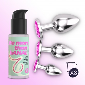 BIJOU ANAL WET TRAIN TRIO CRUSHIOUS ROSE