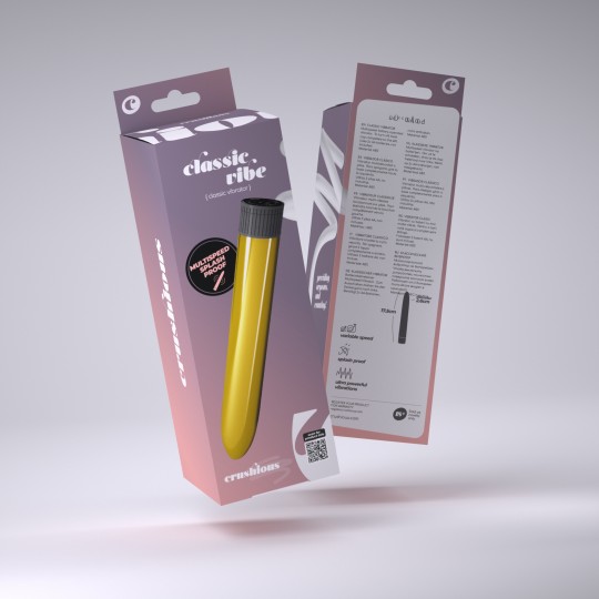 VIBROMASSEUR CLASSIC VIBE CRUSHIOUS DORÉ