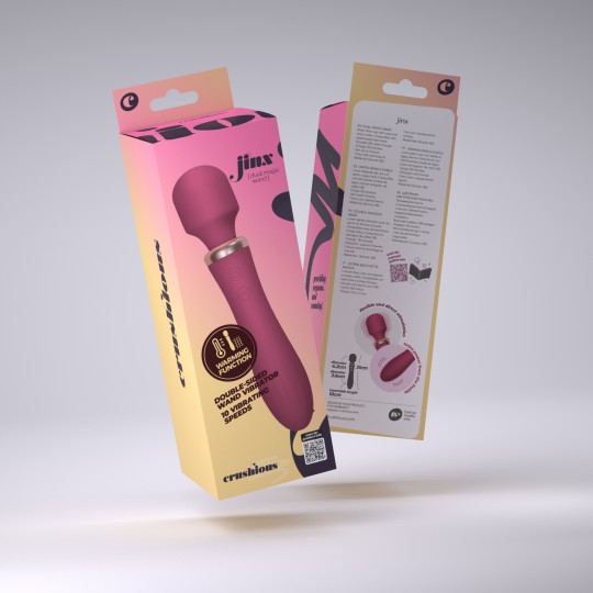 BACCHETTA PER MASSAGGIO DUAL JINX VINO ROSSO CRUSHIOUS