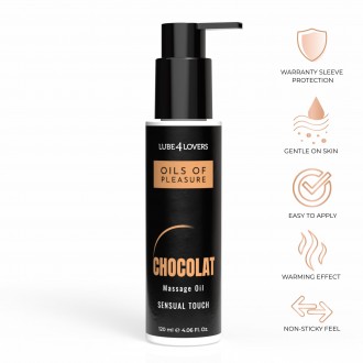 PLEASURE CIOCCOLATO 120 ML OLIO DA MASSAGGIO