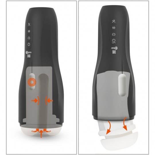 MASTURBATOR WITH 3 FUNCTIONS