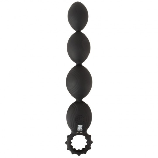 FLEXIBLE XL ANAL BEADS WITH DEEP VIBRATIONS
