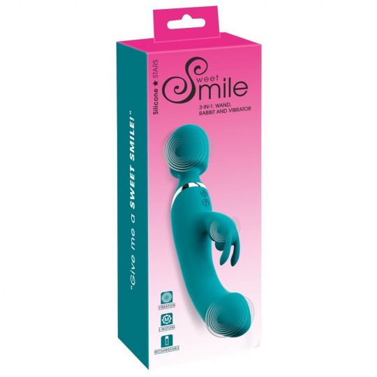 3IN1: WAND, RABBIT AND VIBRATOR