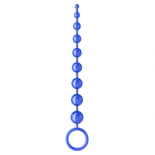 SEX PLEASE! SEXY BEADS 9 ANAL BEADS BLUE