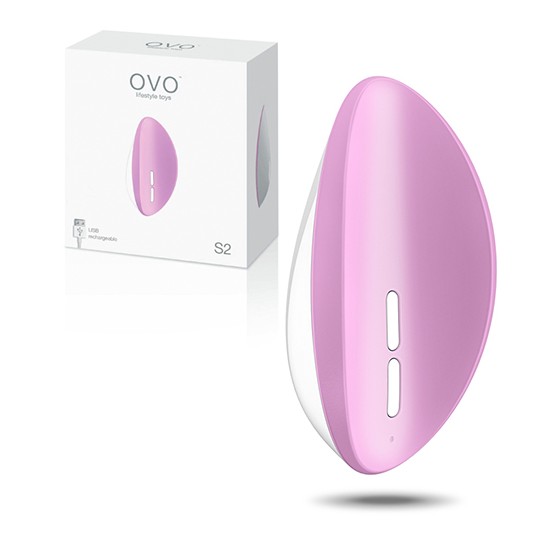 OVO S2 RECHARGEABLE STIMULATOR PINK