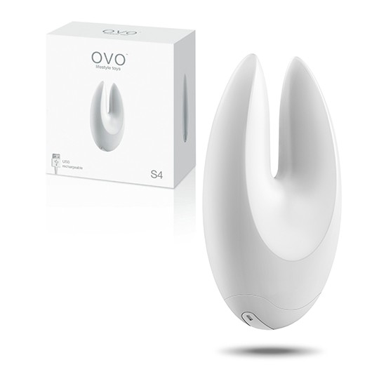 ESTIMULADOR RECARREGÁVEL S4 BRANCO