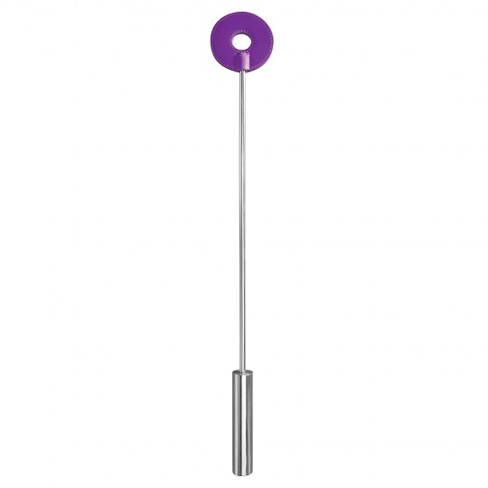 RATTO Ahi! CERCHIO IN PELLE CON PUNTA IN METALLO CROP VIOLA