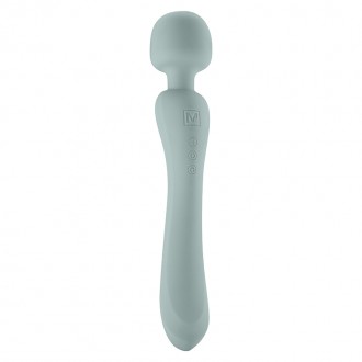 FLOWING RECHARGEABLE MASSAGER GREY