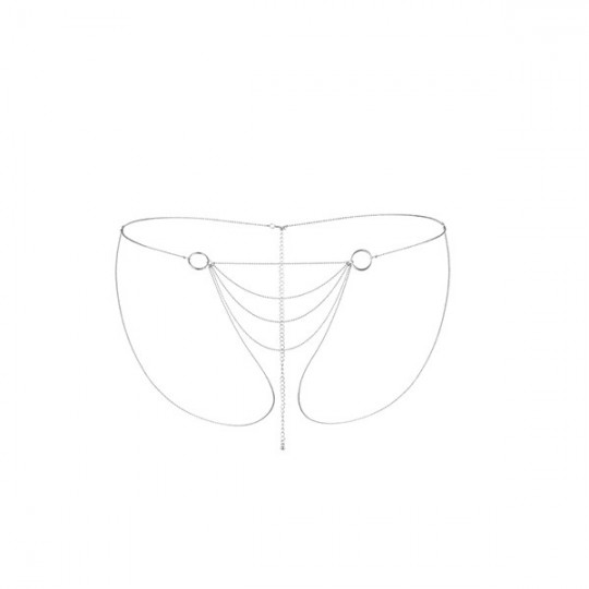 CULOTTE LA COLLEZIONE MAGNIFIQUE BIJOUX INDISCRETS COLLANA CORPO IN ARGENTO