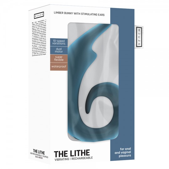 VIBRADOR RECARREGÁVEL THE LITHE AZUL