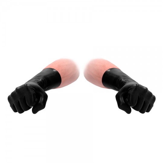 LUVAS DE LATEX FIST IT PRETAS