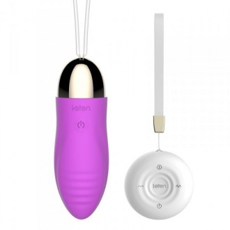 LETEN CHERRY RECHARGEABLE VIBRATING EGG LILAC