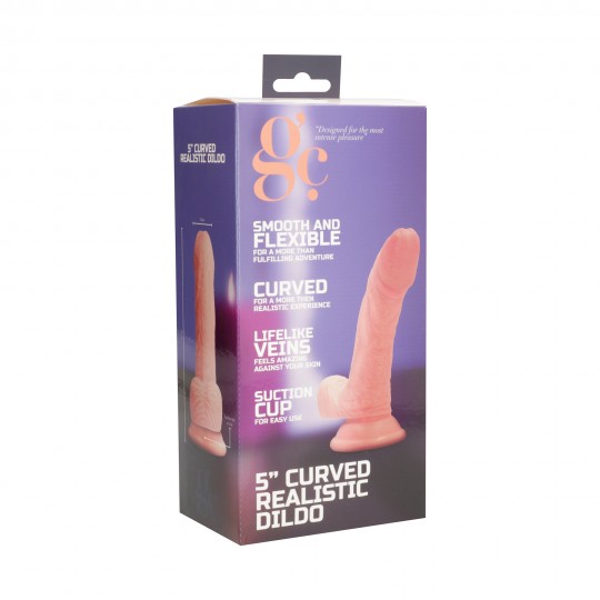 DILDO REALISTICO GC 5 &quot; BIANCO