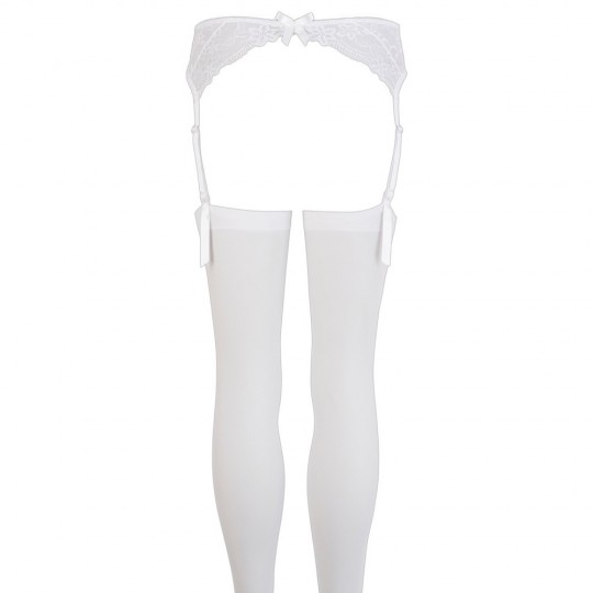 LACE GARTERBELT WHITE