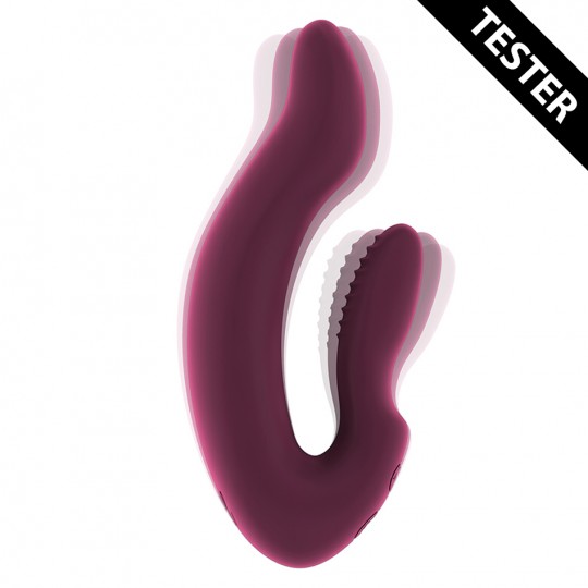 VIBRADOR RECARREGÁVEL HAYDEN JIL TESTER ROSA