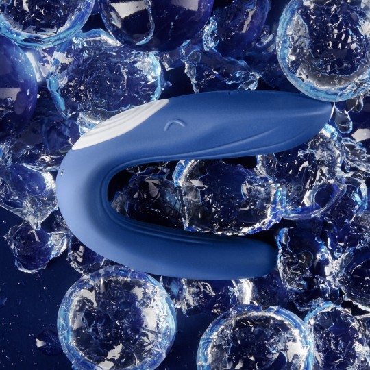 PARTNER WHALE COUPLES VIBRATOR WITH USB CHARGER
