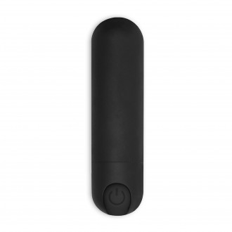 BE GOOD TONIGHT RECHARGEABLE VIBRATING BULLET BLACK