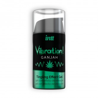 GEL CON VIBRAZIONE VIBRAZIONE GANJAH INTT 15 ML