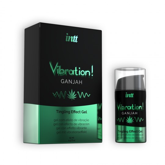 GEL CON VIBRAZIONE VIBRAZIONE GANJAH INTT 15 ML