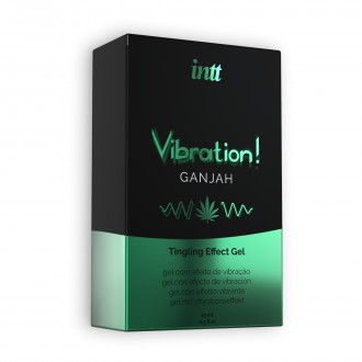 GEL COM VIBRAÇÃO VIBRATION GANJAH INTT 15 ML