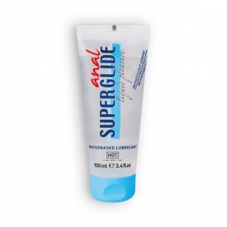 HOT™ ANAL SUPERGLIDE WATERBASED LUBRICANT 100ML