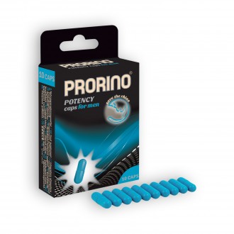 PRORINO POTENCY CAPS CAPSULE STIMOLANTI PER UOMO 10 CAPSULE