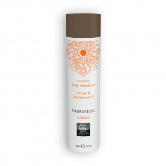 ACEITE DE MASAJE EXTASE DE NARANJA Y SANDALO SHIATSU 100ML