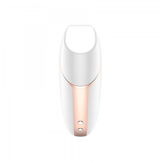 ESTIMULADOR LOVE TRIANGLE CON APP SATISFYER BLANCO