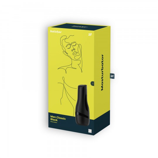 MASTURBADOR SATISFYER MEN CLASSIC NEGRO