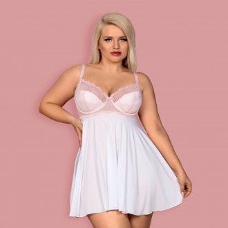OBSESSIVE QUEEN SIZE GIRLLY BABYDOLL AND THONG