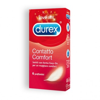 CONTATTO COMFORT DUREX CONDOMS 6 UNITS