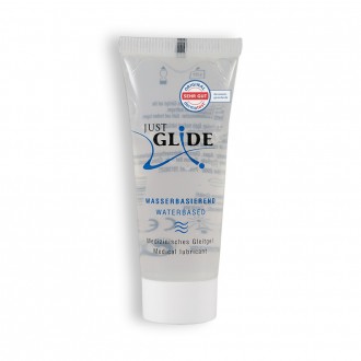 LUBRIFICANTE À BASE DE ÁGUA JUST GLIDE 20ML