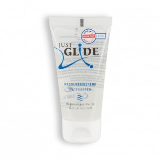 LUBRIFICANTE À BASE DE ÁGUA JUST GLIDE 50ML