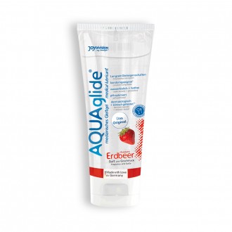 LUBRIFICANTE AQUAGLIDE STRAWBERRY 100ML