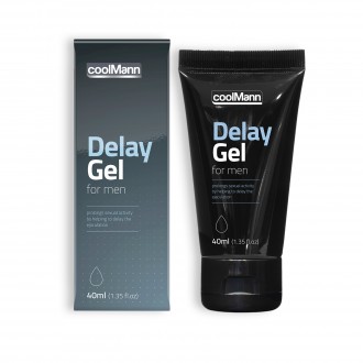 GEL RETARDANTE COOLMANN 40ML