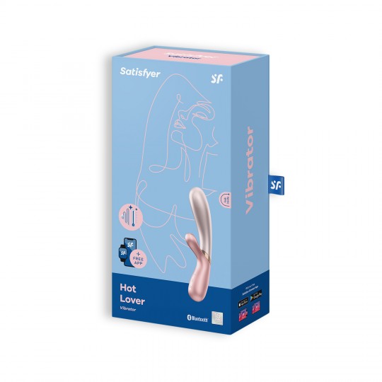 DILDO CALDO AMANTE SATISFYER ROSA