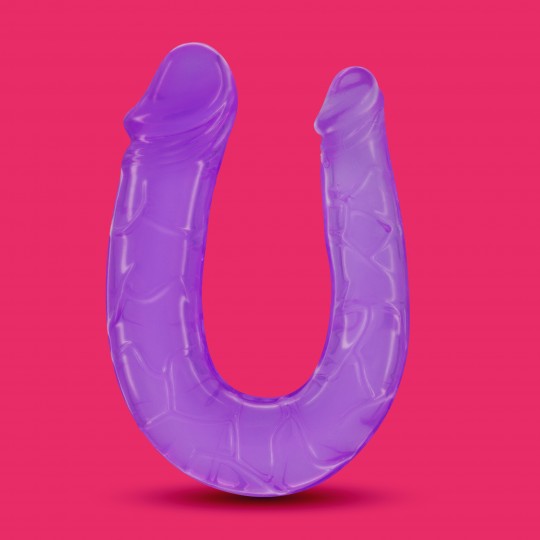 PACK DE 24 DILDO DUPLO DOUBLE TROUBLE CRUSHIOUS ROXO