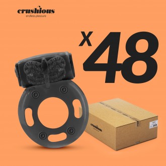 PACK OF 48 CRUSHIOUS BOOSTER COCKRING WITH VIBRATING BULLET