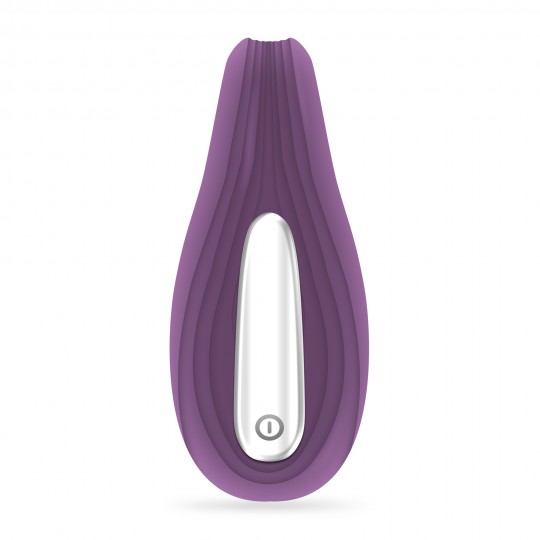 PLEASURISER RECHARGEABLE VIBRATOR WITH REMOTE CONTROL AND FREE WATERBASED LUBRICANT CRUSHIOUS
