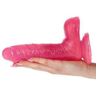 DILDO REAL RAPTURE EARTH FLAVOUR 7.5'' ROSA