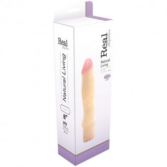 VIBRADOR JELLY REAL RAPTURE SWELL 8''