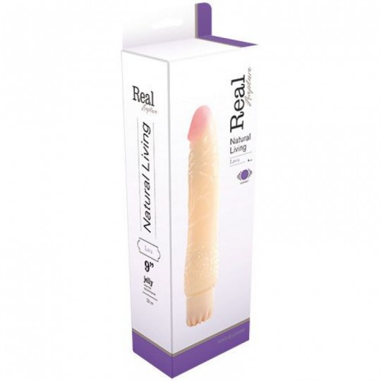 VIBRADOR JELLY REAL RAPTURE LAVA 9&#039;&#039;
