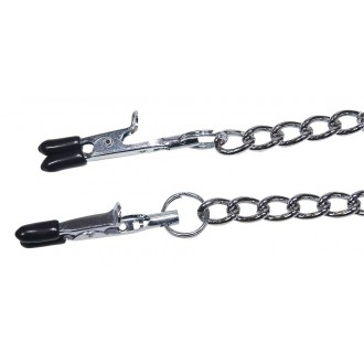 SEXTREME CHAIN WITH NIPPLE AND CLITORIS CLAMPS 