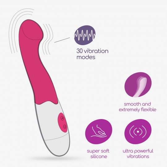 VIBRATORE TROLLIE CON LUBRIFICANTE A BASE D'ACQUA INCLUSO CRUSHIOUS