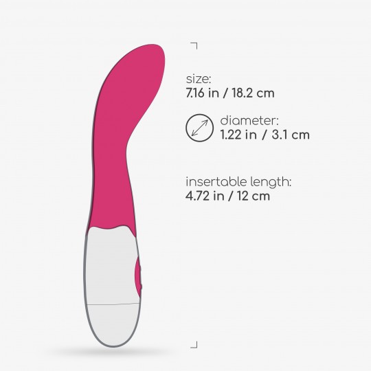 TWIGLIE VIBRATORE CON LUBRIFICANTE A BASE D'ACQUA INCLUSO CRUSHIOUS