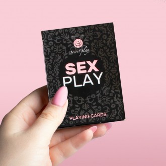 SECRET PLAY SEX PLAY PLAYING CARDS SPANISH/ENGLISH