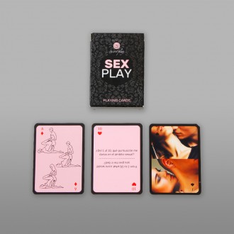 BARAJA DE CARTAS SEX PLAY SECRET PLAY ESPAÑOL/INGLÉS