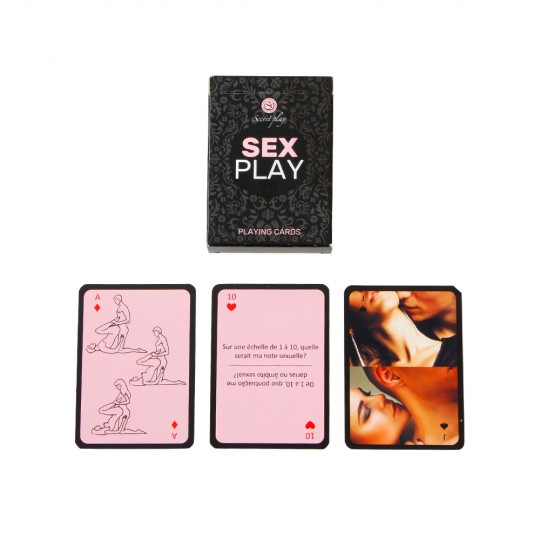 BARAJA DE CARTAS SEX PLAY SECRET PLAY PORTUGUÉS/FRANCÉS