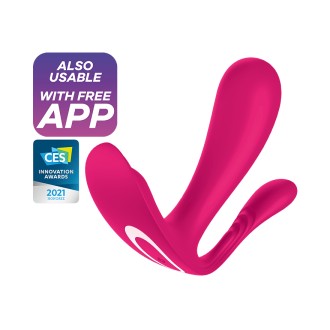 G-SPOT STIMOLATORE E ANALE TOP SECRET + CON ROSA SATISFYER APP