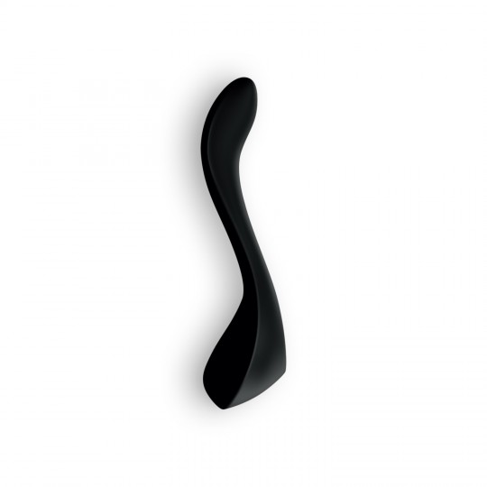 PARTNER MULTIFUN 2 VIBRATOR WITH USB CHARGER BLACK